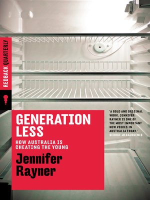 cover image of Generation Less